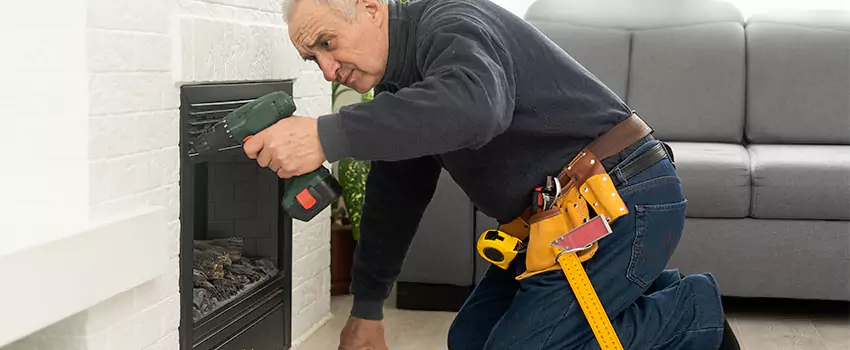 New Indoor Fireplace Installation in Bethel Park, Pennsylvania