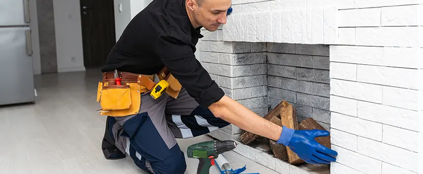 Fireplace Damaged Damper Frame Repair Services in Bethel Park, Pennsylvania