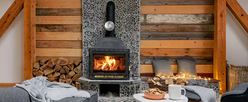 Thelin Hearth Products Direct Vent Gas Stove Fireplace Inspection in Bethel Park, Pennsylvania
