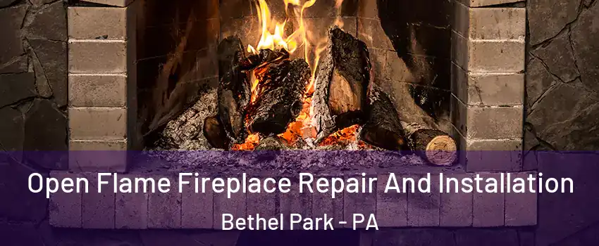  Open Flame Fireplace Repair And Installation Bethel Park - PA